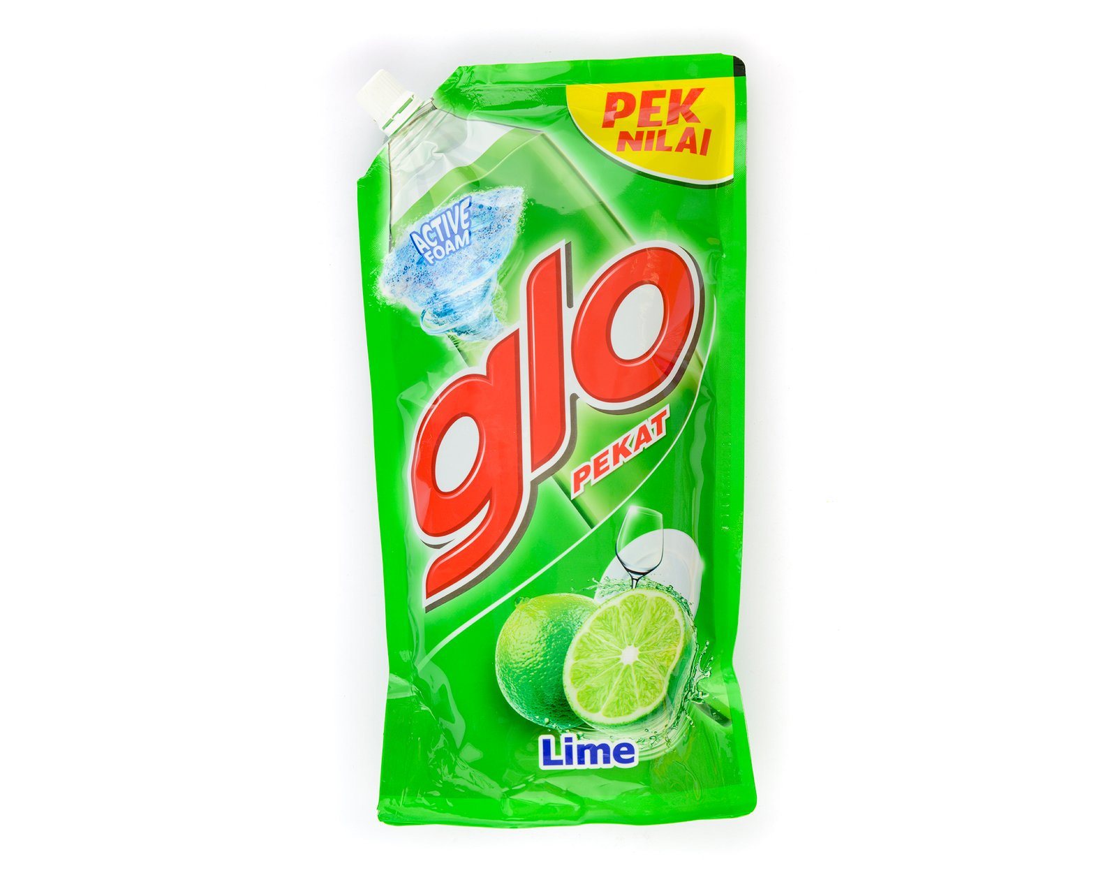 Glo Dishwash Liquid Lime Refill